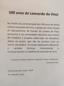 500 anos de Leonardo da Vinci