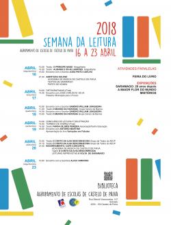 SEMANA DA LEITURA AECP - 2018 - programa